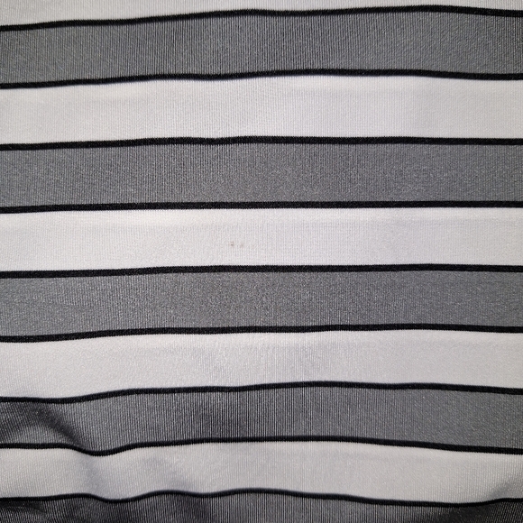 An RLX by Ralph Lauren men's large short sleeve Polo striped t-shirt. Pre-loved - Picture 3 of 8